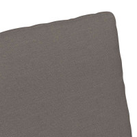 Produktbild för Matstolar 2 pcs Ljusgrå 57 x 67 x 98 cm Linne