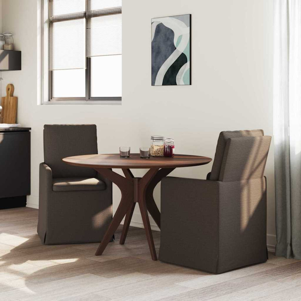 Produktbild för Matstolar 2 pcs Mörkgrå 57 x 67 x 98 cm Linne