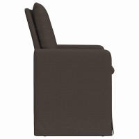 Produktbild för Matstolar 2 pcs Mörkgrå 57 x 67 x 98 cm Linne