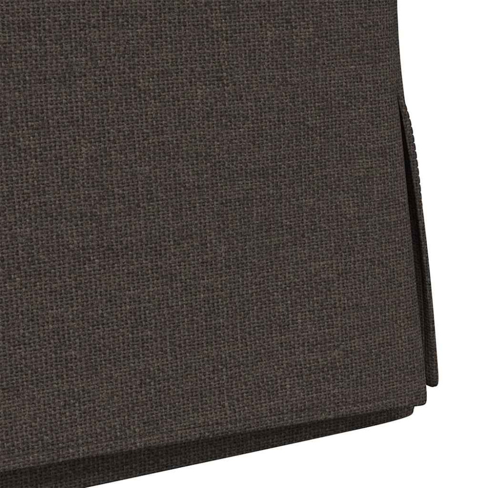 Produktbild för Matstolar 2 pcs Mörkgrå 57 x 67 x 98 cm Linne