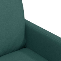 Produktbild för Matstolar 2 pcs Mörkgrön 57 x 67 x 98 cm tyg