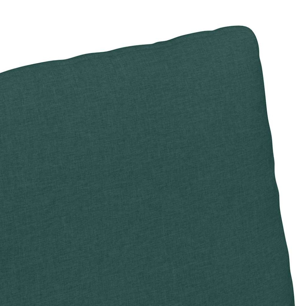 Produktbild för Matstolar 2 pcs Mörkgrön 57 x 67 x 98 cm tyg