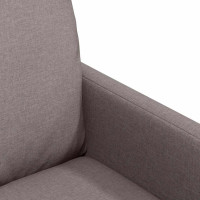 Produktbild för Matstolar 2 pcs Taupe 57 x 67 x 98 cm tyg