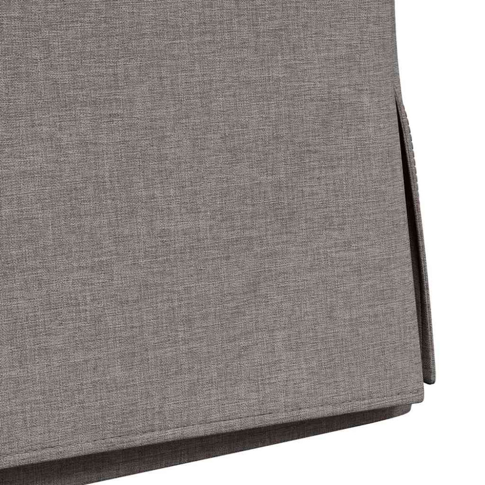 Produktbild för Matstolar 2 pcs Taupe 57 x 67 x 98 cm tyg