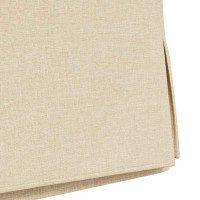 Produktbild för Matstolar 2 pcs Kräm 57 x 67 x 98 cm tyg