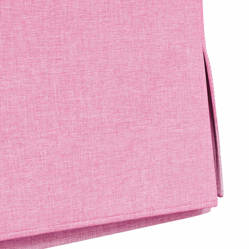 Produktbild för Matstolar 2 pcs Rosa 57 x 67 x 98 cm tyg