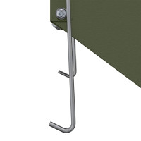 Produktbild för Kaninsmatare Olivgrön 12,5 x 26 x 28,5 cm Kallvalsat Stål