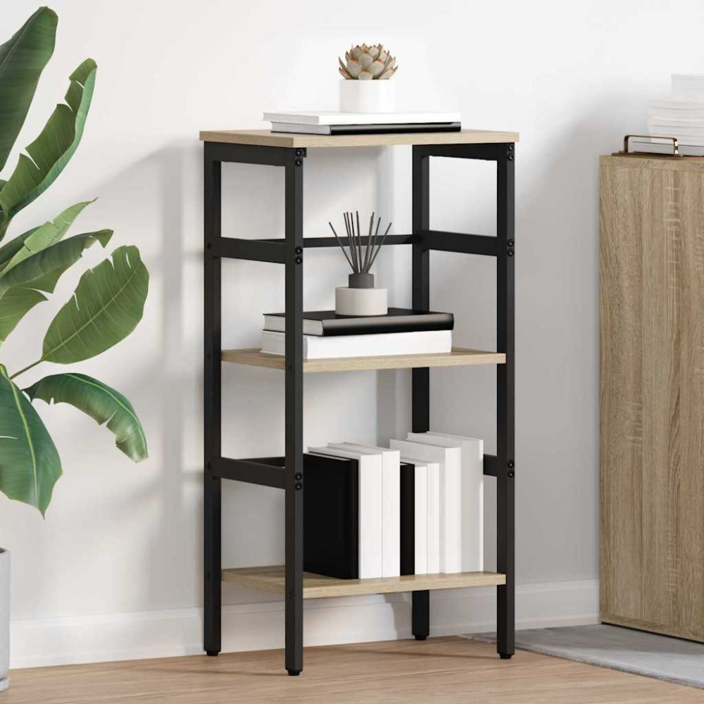 Produktbild för Hyllsystem Sonoma-ek 40 x 29,5 x 81 cm Konstruerat trä