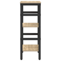 Produktbild för Hyllsystem Sonoma-ek 40 x 29,5 x 81 cm Konstruerat trä