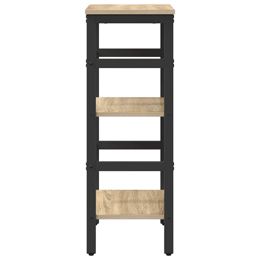 Produktbild för Hyllsystem Sonoma-ek 40 x 29,5 x 81 cm Konstruerat trä