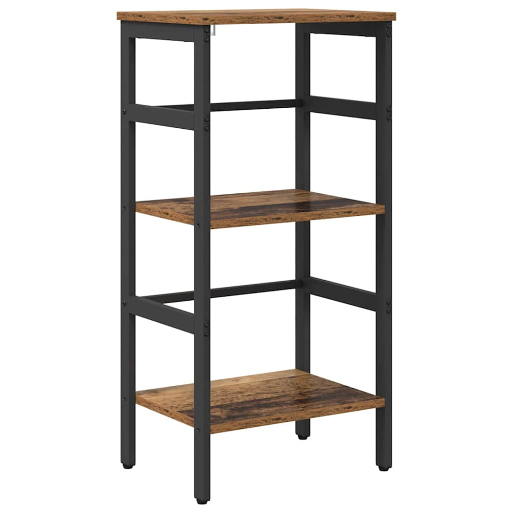 Produktbild för Hyllsystem Gammalt trä 40 x 29,5 x 81 cm Konstruerat trä