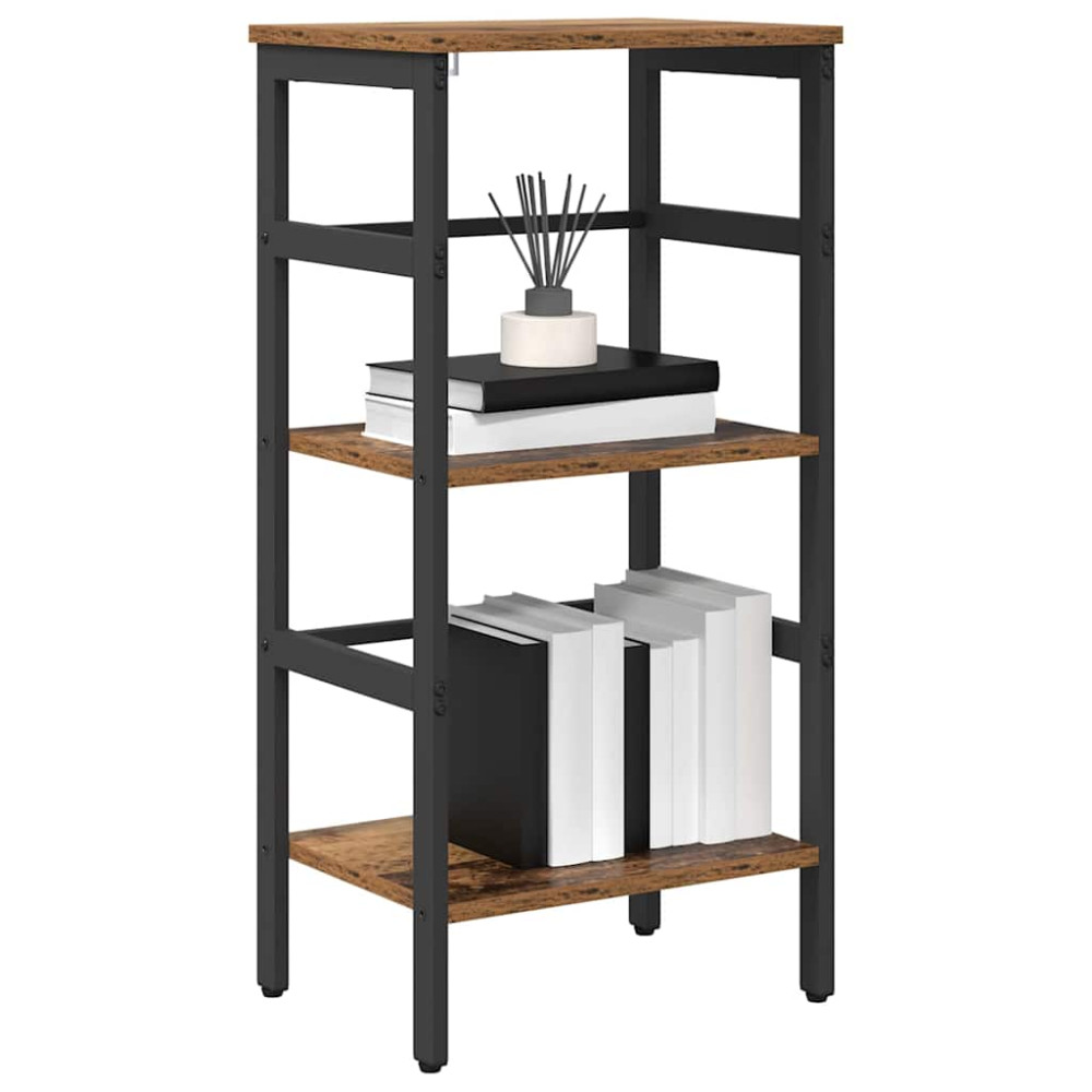 Produktbild för Hyllsystem Gammalt trä 40 x 29,5 x 81 cm Konstruerat trä