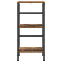 Produktbild för Hyllsystem Gammalt trä 40 x 29,5 x 81 cm Konstruerat trä