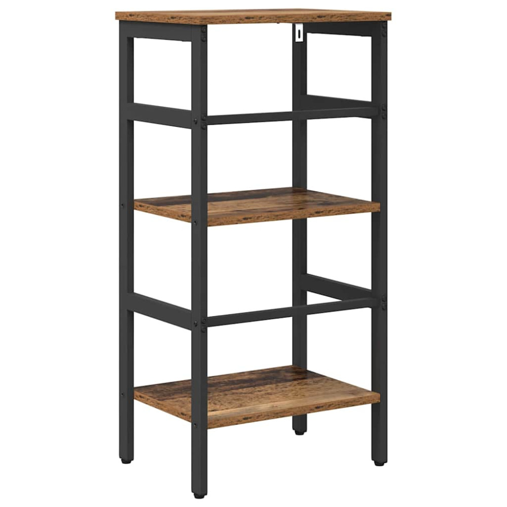 Produktbild för Hyllsystem Gammalt trä 40 x 29,5 x 81 cm Konstruerat trä