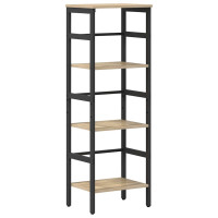 Produktbild för Hyllsystem Sonoma-ek 40 x 29,5 x 115 cm Konstruerat trä