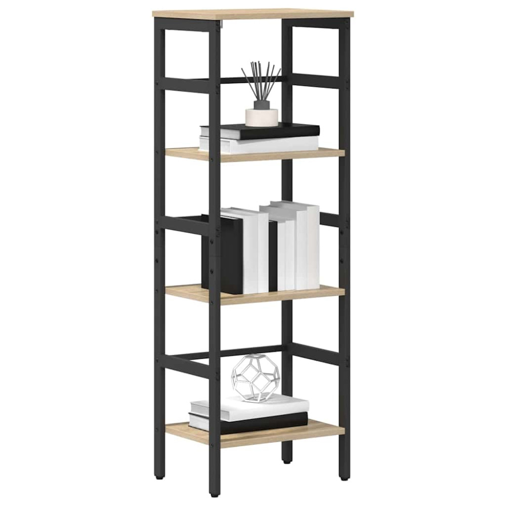 Produktbild för Hyllsystem Sonoma-ek 40 x 29,5 x 115 cm Konstruerat trä