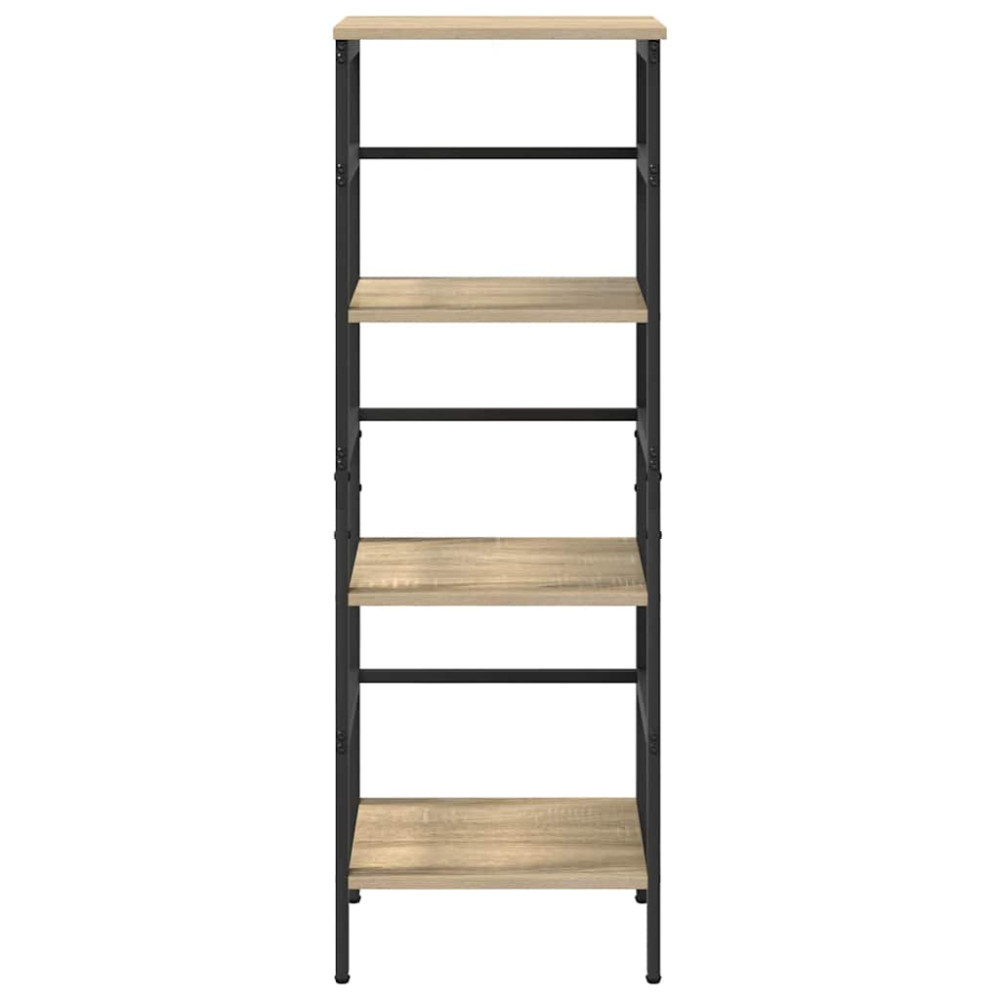 Produktbild för Hyllsystem Sonoma-ek 40 x 29,5 x 115 cm Konstruerat trä