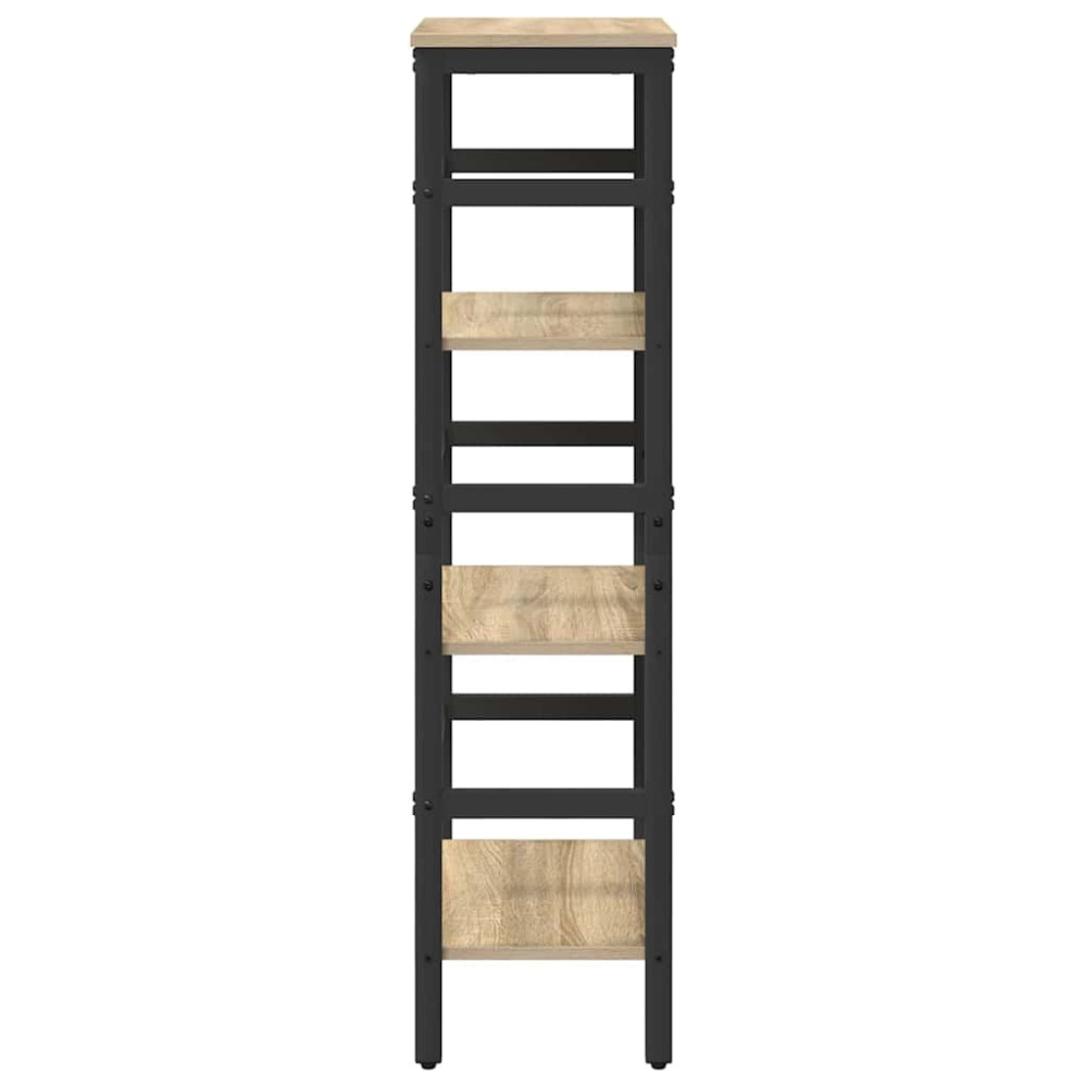 Produktbild för Hyllsystem Sonoma-ek 40 x 29,5 x 115 cm Konstruerat trä