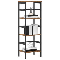 Produktbild för Hyllsystem Gammalt trä 40 x 29,5 x 115 cm Konstruerat trä