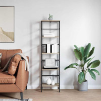 Produktbild för Hyllsystem Sonoma-ek 40 x 29,5 x 149 cm Konstruerat trä