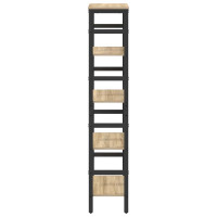 Produktbild för Hyllsystem Sonoma-ek 40 x 29,5 x 149 cm Konstruerat trä