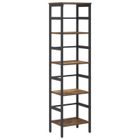 Produktbild för Hyllsystem Gammalt trä 40 x 29,5 x 149 cm Konstruerat trä