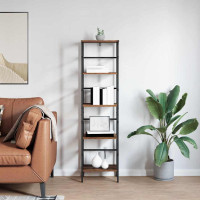 Produktbild för Hyllsystem Gammalt trä 40 x 29,5 x 149 cm Konstruerat trä