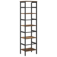 Produktbild för Hyllsystem Gammalt trä 40 x 29,5 x 149 cm Konstruerat trä
