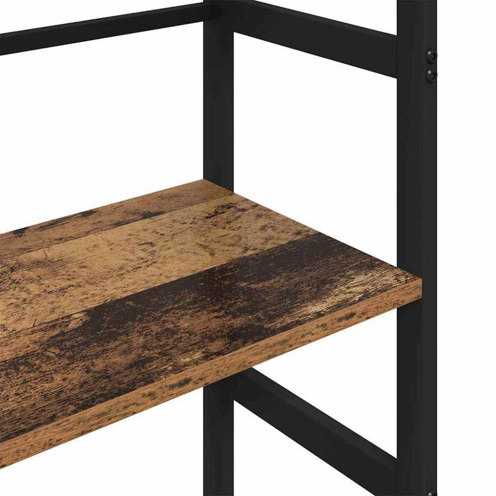 Produktbild för Hyllsystem Gammalt trä 40 x 29,5 x 149 cm Konstruerat trä