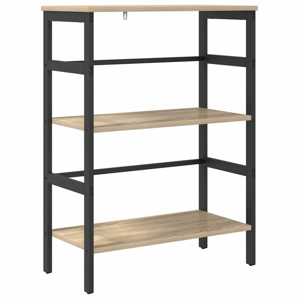 Produktbild för Hyllsystem Sonoma-ek 60 x 29,5 x 81 cm Konstruerat trä
