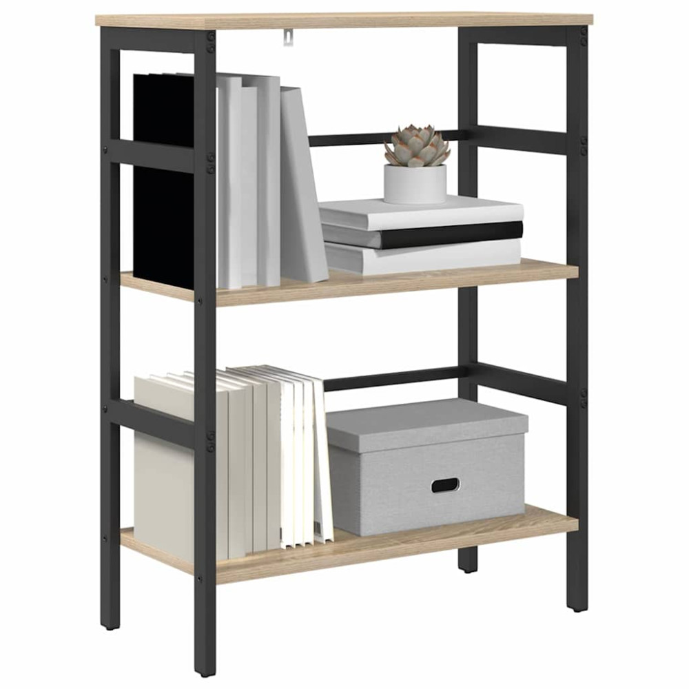 Produktbild för Hyllsystem Sonoma-ek 60 x 29,5 x 81 cm Konstruerat trä