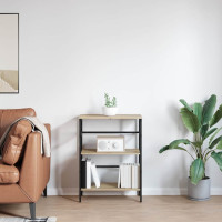 Produktbild för Hyllsystem Sonoma-ek 60 x 29,5 x 81 cm Konstruerat trä