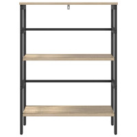 Produktbild för Hyllsystem Sonoma-ek 60 x 29,5 x 81 cm Konstruerat trä