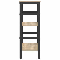 Produktbild för Hyllsystem Sonoma-ek 60 x 29,5 x 81 cm Konstruerat trä