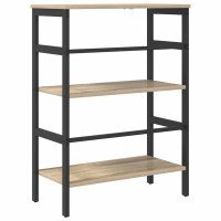 Produktbild för Hyllsystem Sonoma-ek 60 x 29,5 x 81 cm Konstruerat trä
