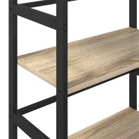 Produktbild för Hyllsystem Sonoma-ek 60 x 29,5 x 81 cm Konstruerat trä