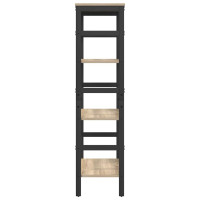 Produktbild för Hyllsystem Sonoma-ek 60 x 29,5 x 115 cm Konstruerat trä