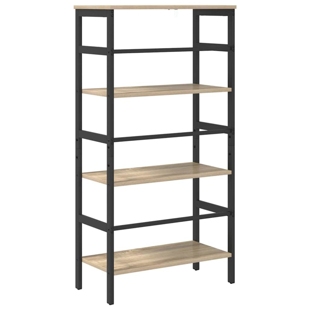 Produktbild för Hyllsystem Sonoma-ek 60 x 29,5 x 115 cm Konstruerat trä