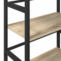 Produktbild för Hyllsystem Sonoma-ek 60 x 29,5 x 115 cm Konstruerat trä