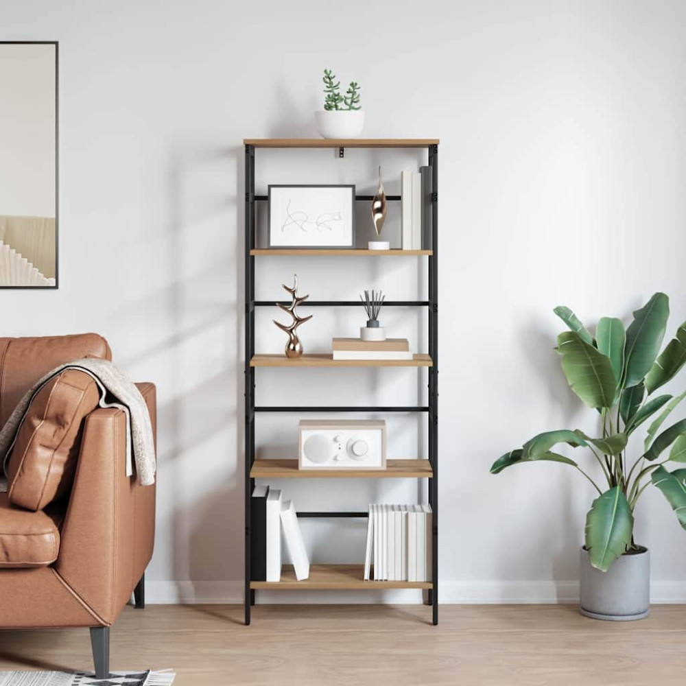 Produktbild för Hyllsystem Artisan Ek 60 x 29,5 x 149 cm Konstruerat trä