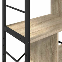 Produktbild för Hyllsystem Sonoma-ek 75 x 30 x 156 cm Konstruerat trä