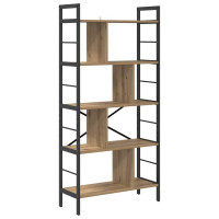 Produktbild för Hyllsystem Artisan Ek 75 x 30 x 156 cm Konstruerat trä