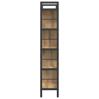 Produktbild för Hyllsystem Artisan Ek 75 x 30 x 156 cm Konstruerat trä