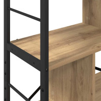 Produktbild för Hyllsystem Artisan Ek 75 x 30 x 156 cm Konstruerat trä