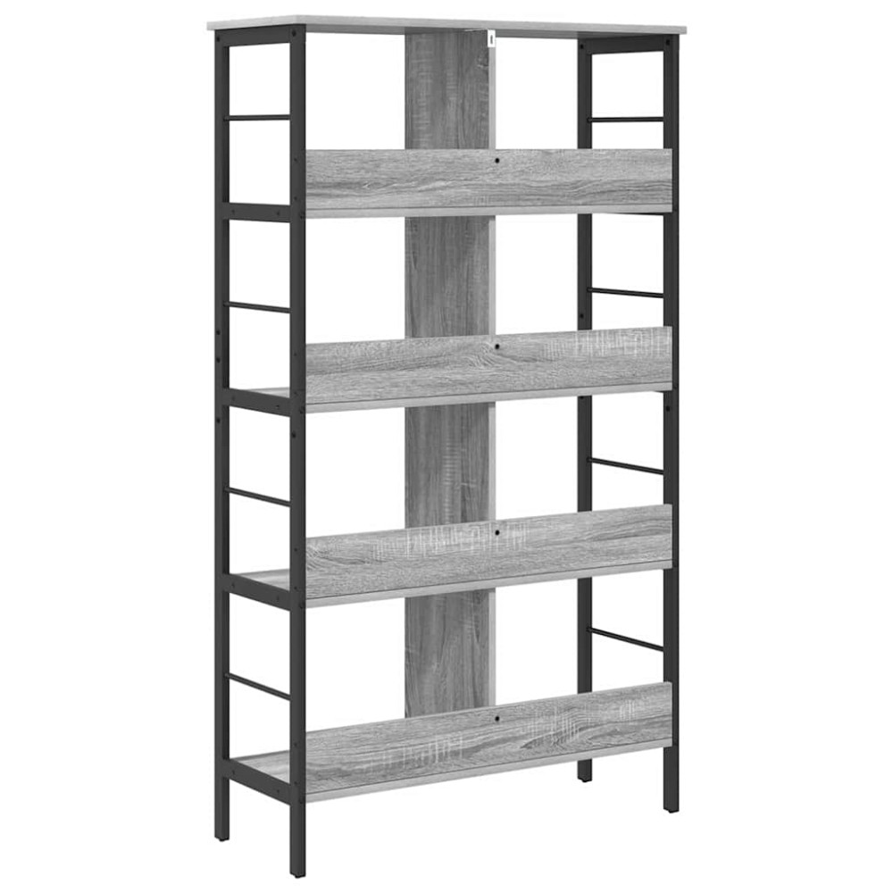 Produktbild för Hyllsystem Grå Sonoma 82 x 32 x 144,5 cm Konstruerat trä