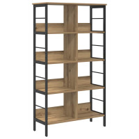 Produktbild för Hyllsystem Artisan Ek 82 x 32 x 144,5 cm Konstruerat trä