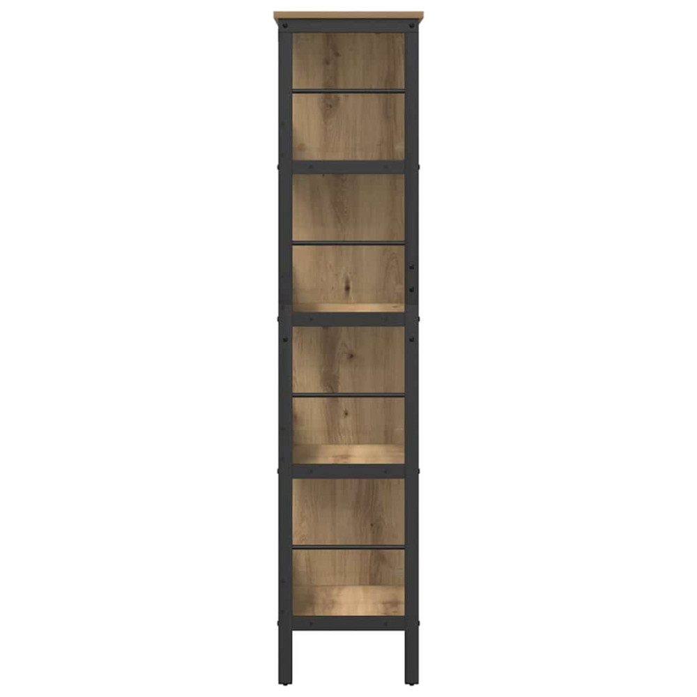 Produktbild för Hyllsystem Artisan Ek 82 x 32 x 144,5 cm Konstruerat trä