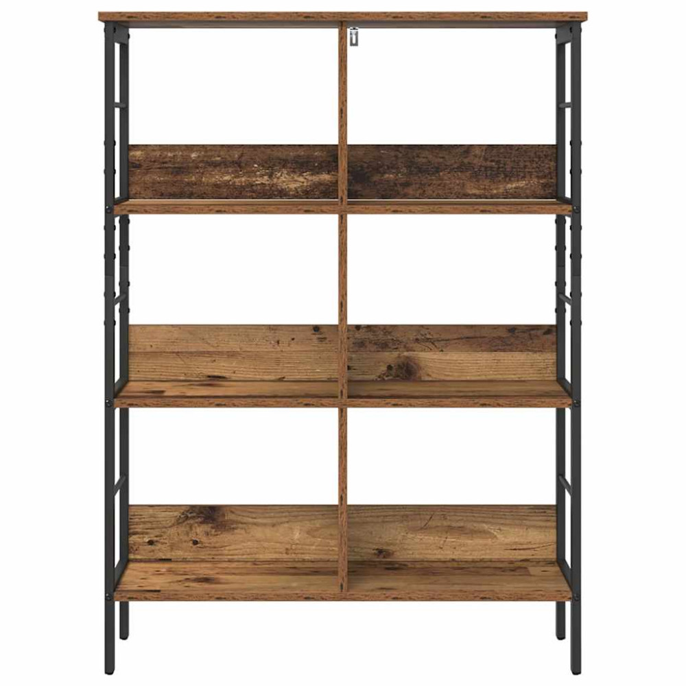 Produktbild för Hyllsystem Gammalt trä 82 x 32 x 112 cm Konstruerat trä