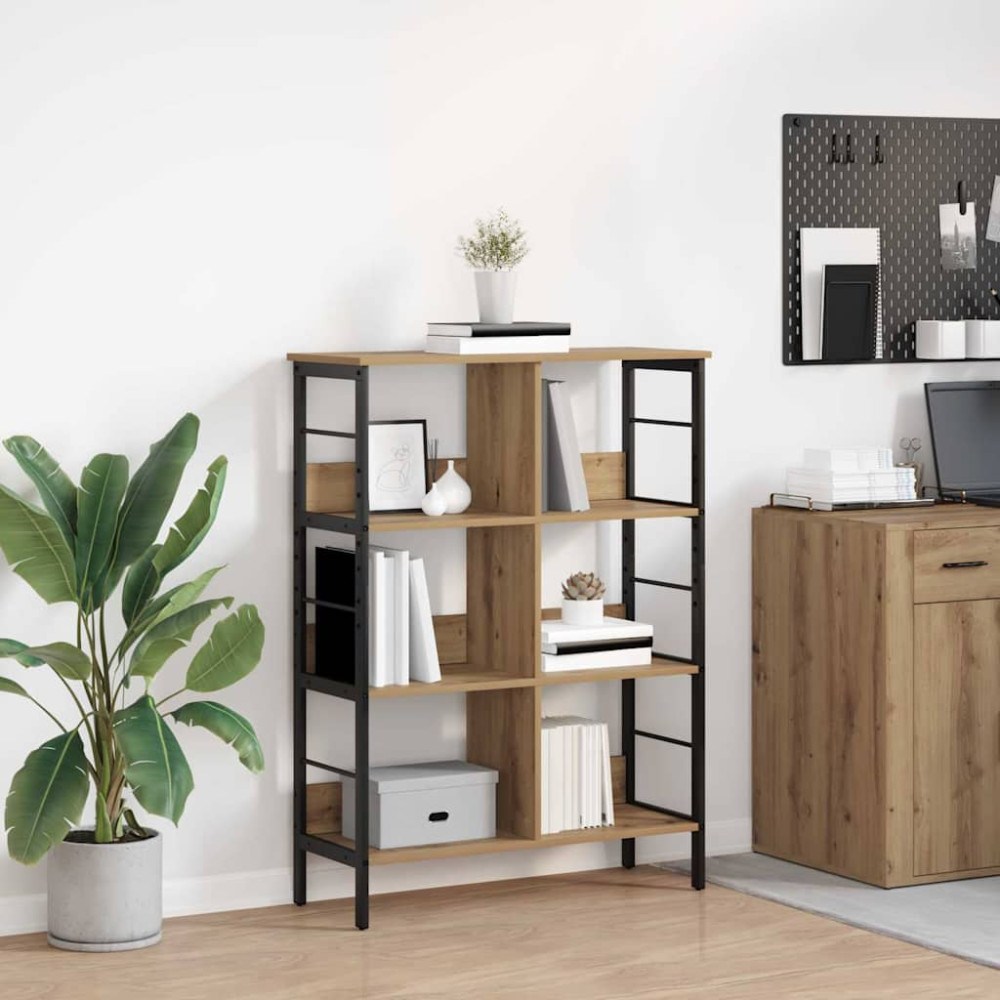 Produktbild för Hyllsystem Artisan Ek 82 x 32 x 112 cm Konstruerat trä