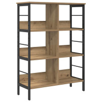 Produktbild för Hyllsystem Artisan Ek 82 x 32 x 112 cm Konstruerat trä